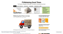 Desktop Screenshot of fundraisinggoodtimes.com