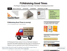 Tablet Screenshot of fundraisinggoodtimes.com